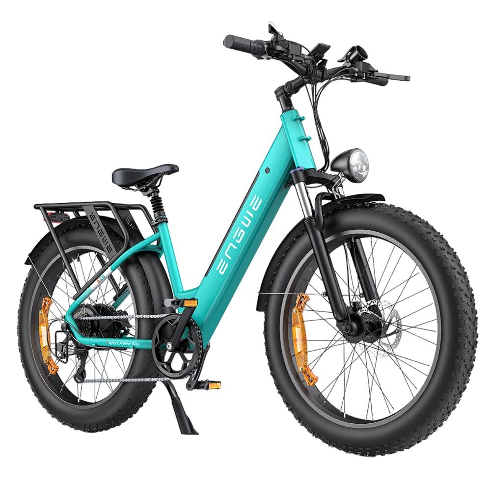 Vélo Électrique ENGWE E26 Step-thru - 250W 768WH Autonomie 140KM Freins à Disque - Bleu