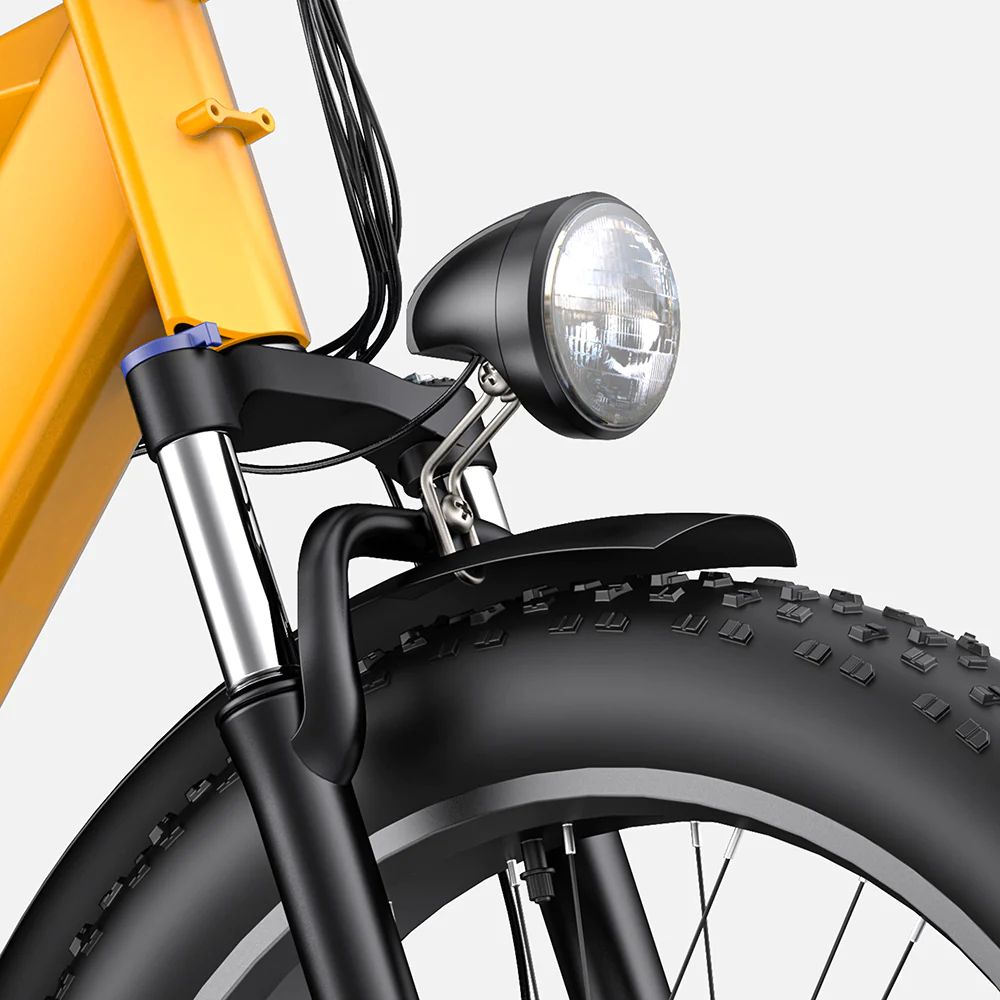 Vélo Électrique ENGWE E26 Step-thru - 250W 768WH Autonomie 140KM Freins à Disque - Jaune