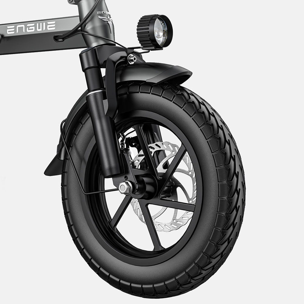 Vélo Électrique ENGWE O14 15.6AH - 250W 748.8WH Autonomie 71KM Freins à Disque - Gris