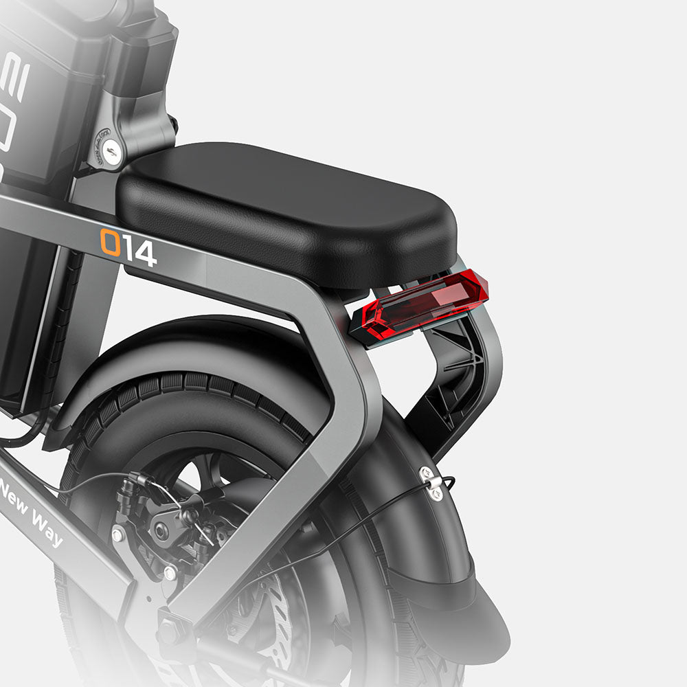 Vélo Électrique ENGWE O14 15.6AH - 250W 748.8WH Autonomie 71KM Freins à Disque - Gris