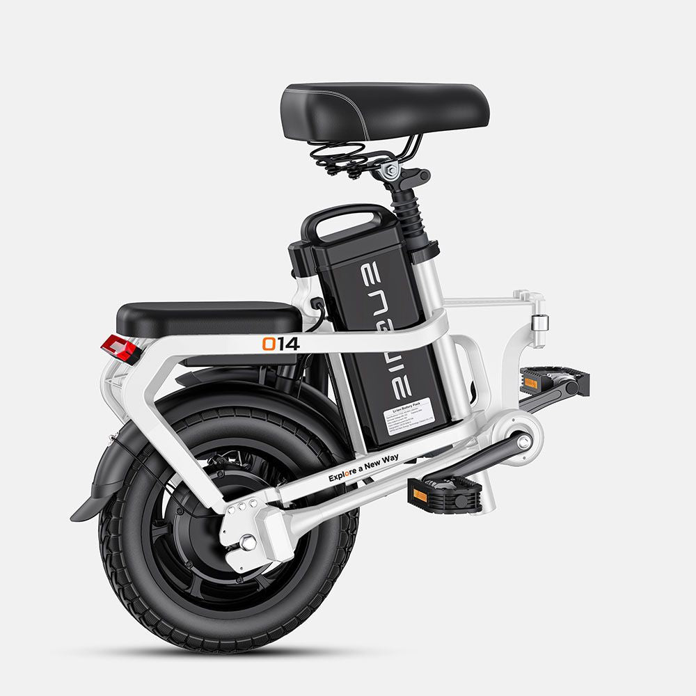 Vélo Électrique ENGWE O14 15.6AH - 250W 748.8WH Autonomie 71KM Freins à Disque - Blanc