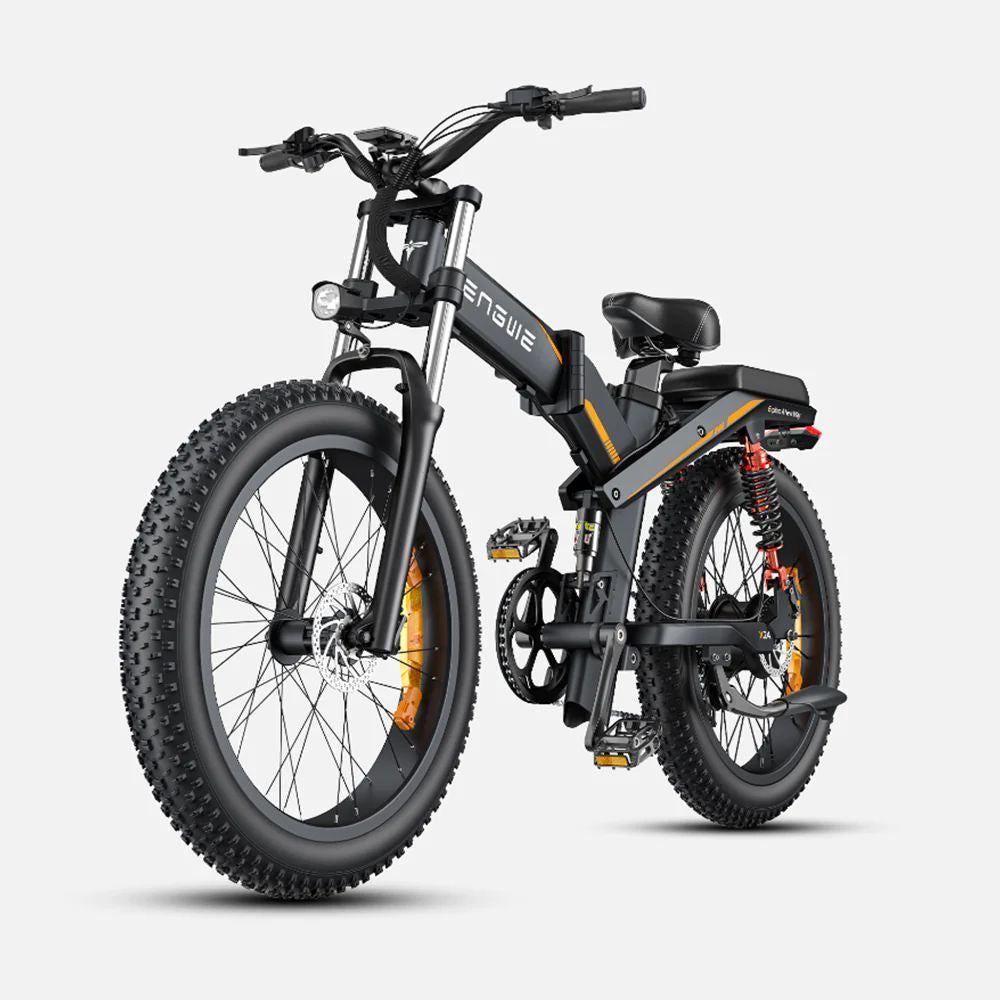 Vélo Électrique - ENGWE X24 - Roues 24" - Moteur1000W - Batterie 48V 19.2AH - Autonomie 64KM - Noir