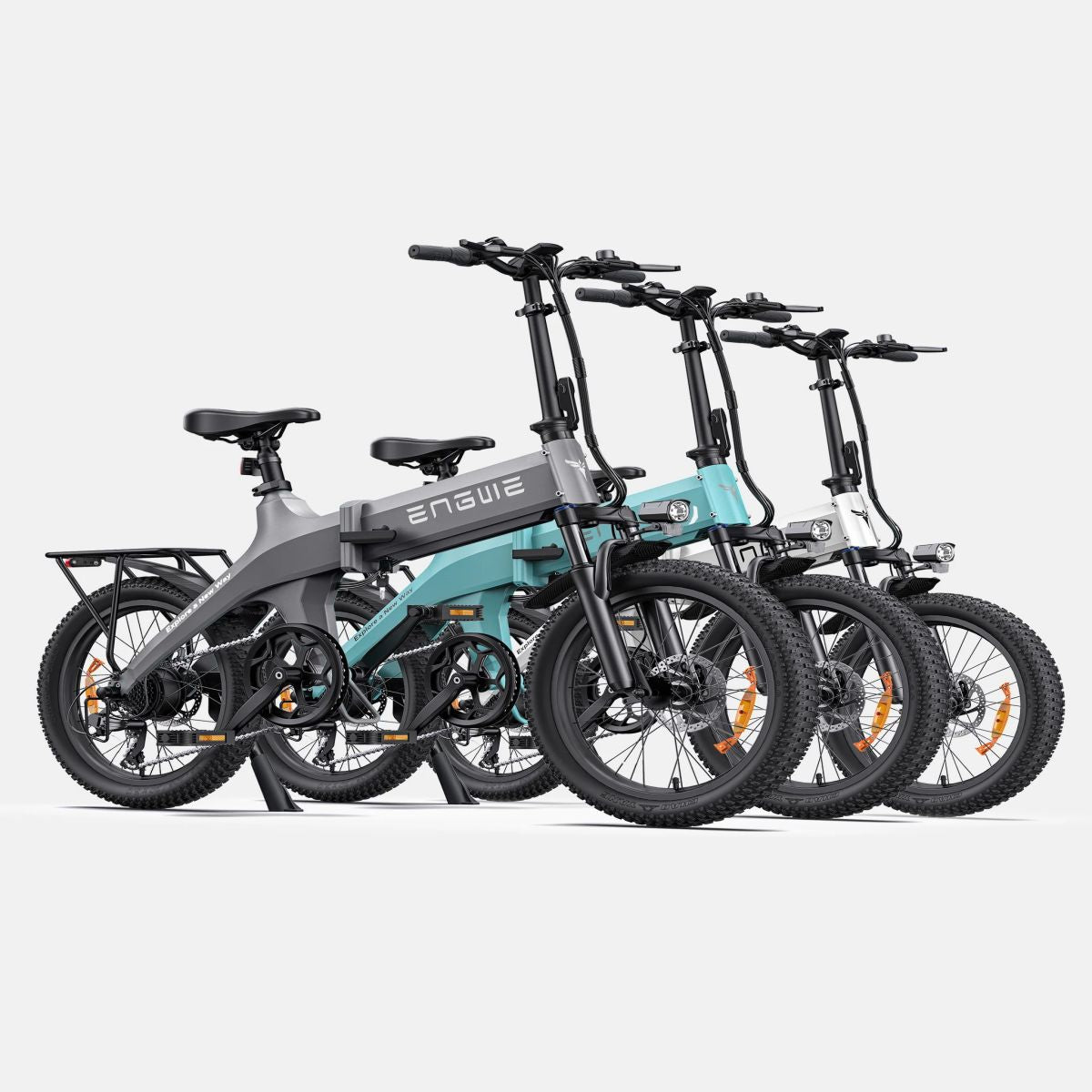 ENGWE C20 PRO EU Vélo Électrique - Moteur 250W Batterie 561.6WH Autonomie 40KM Freins à Disque - Bleu