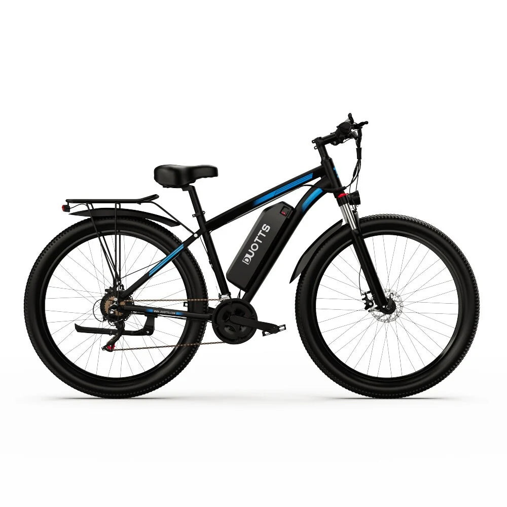 Vélo Électrique Duotts C29 - Moteur 750W Batterie 720WH 60KM d'Autonomie - Noir