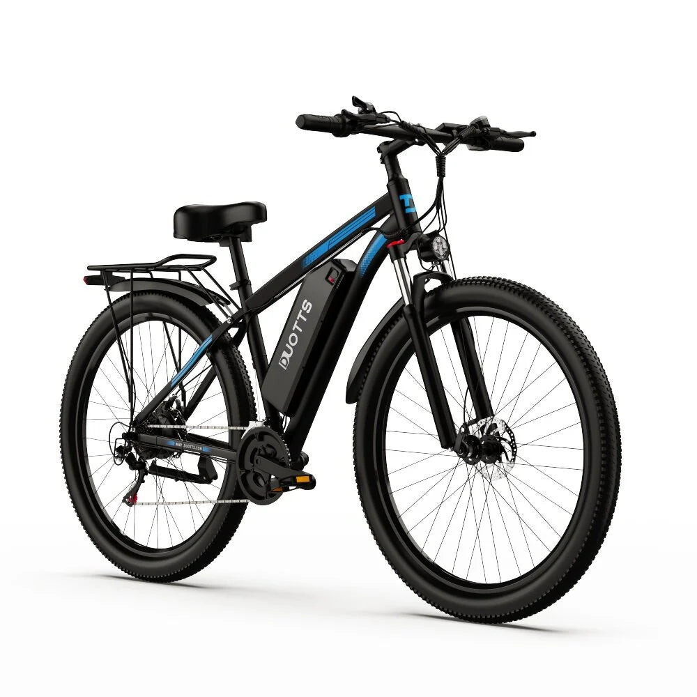 Vélo Électrique Duotts C29 - Moteur 750W Batterie 720WH 60KM d'Autonomie - Noir