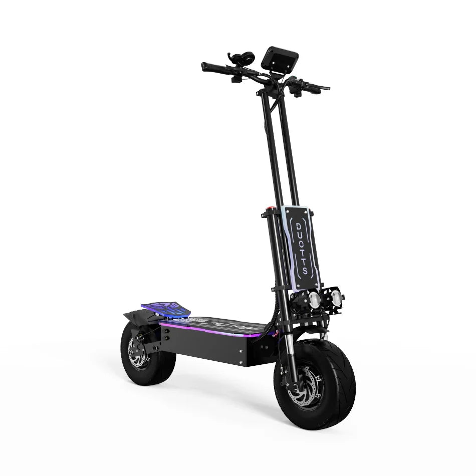 Trottinette Électrique Duotts D99 - 6000W Moteur 2520WH Batterie 120KM Autonomie - Noir