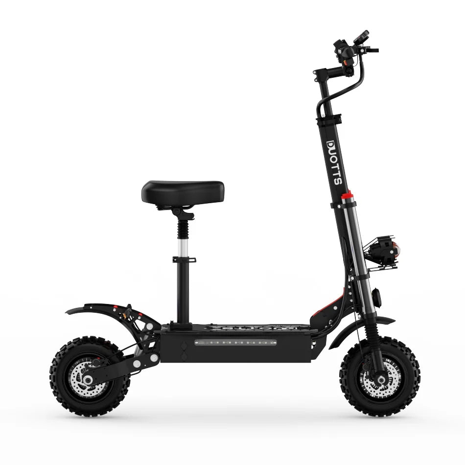 Trottinette Électrique Duotts D66 - 3600W Moteur 1440WH Batterie 70KM Autonomie - Noir