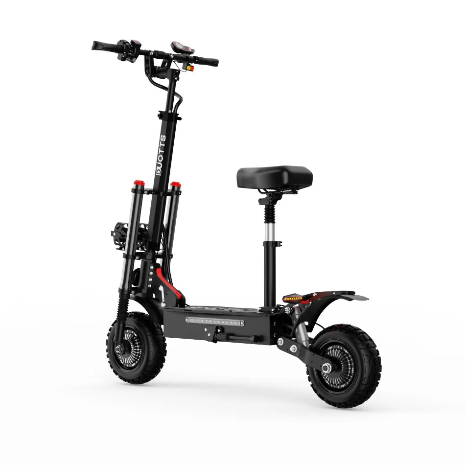 Trottinette Électrique Duotts D66 - 3600W Moteur 1440WH Batterie 70KM Autonomie - Noir