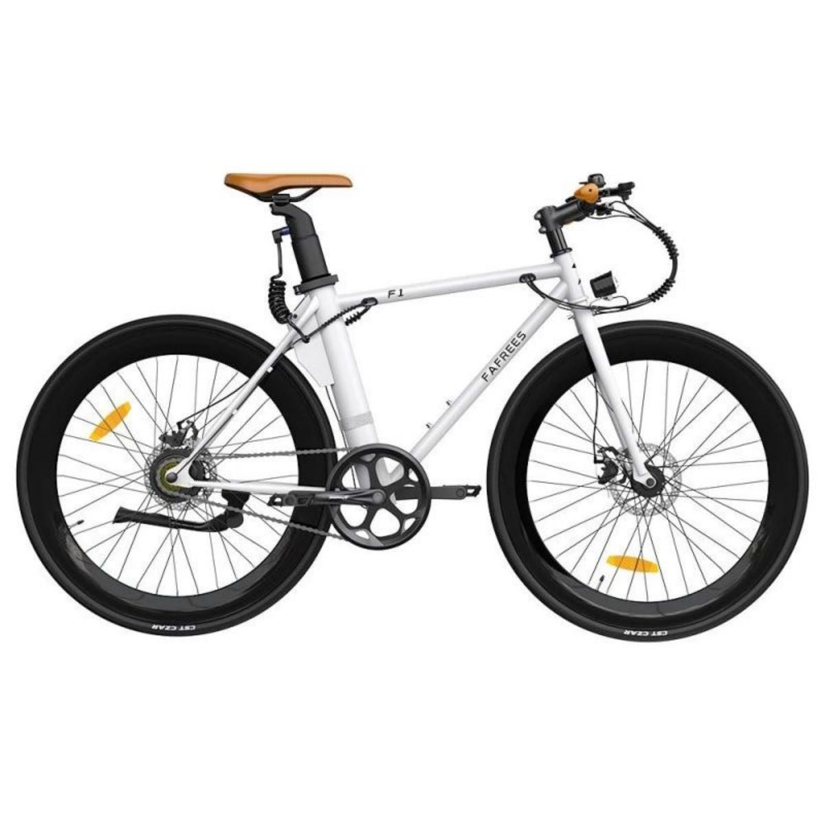 Vélo électrique FAFREES F1 - 250W 313.2WH 40KM Autonomie Freins à disque - Blanc