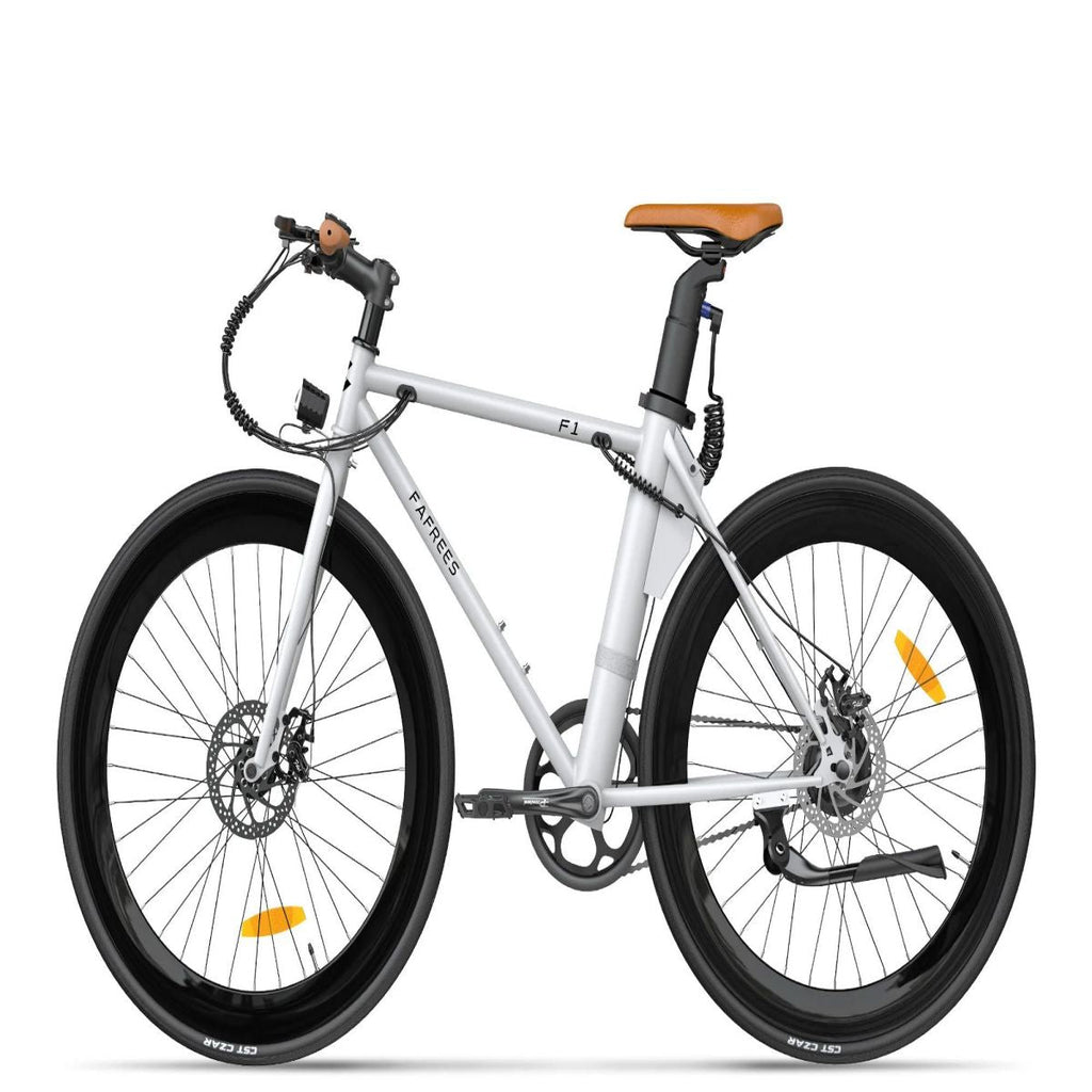 Vélo électrique FAFREES F1 - 250W 313.2WH 40KM Autonomie Freins à disque - Blanc