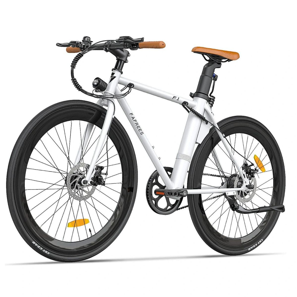 Vélo électrique FAFREES F1 - 250W 313.2WH 40KM Autonomie Freins à disque - Blanc