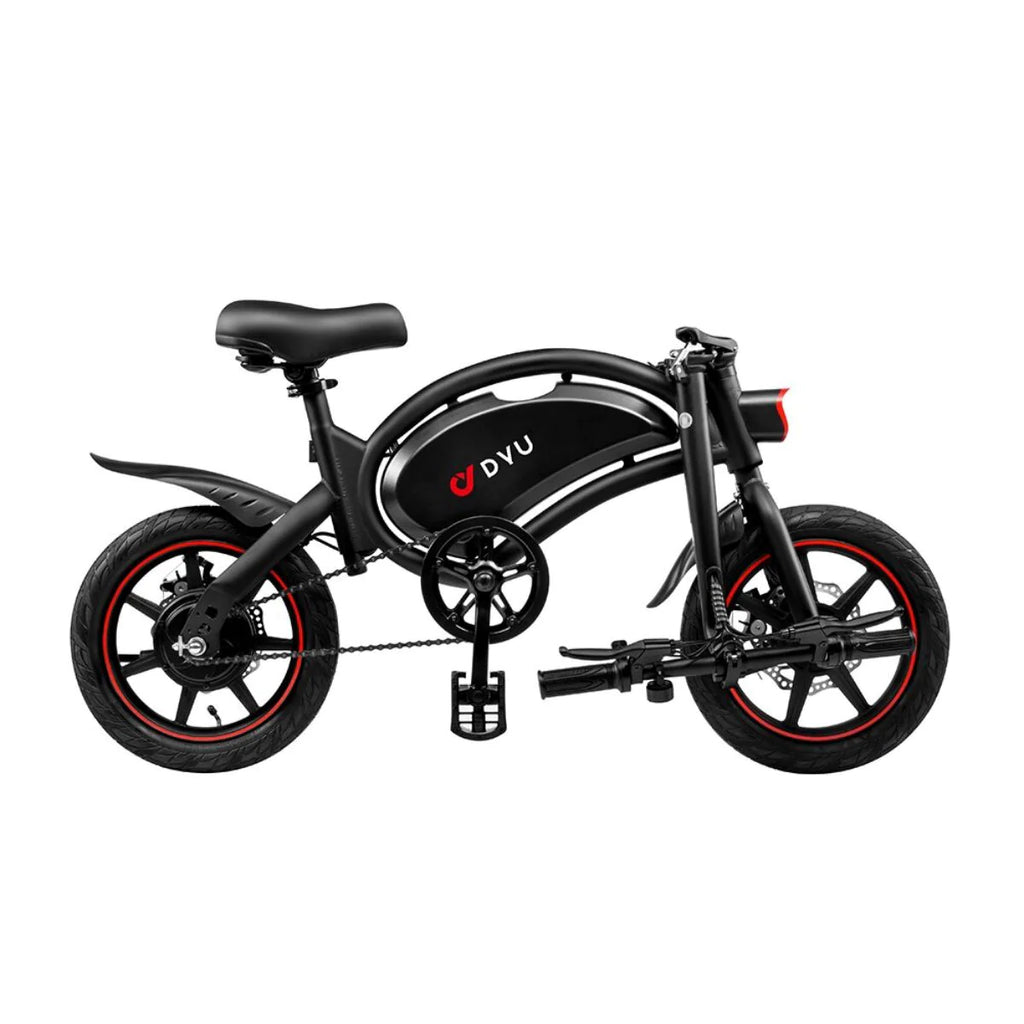 Vélo Électrique DYU D3F 14 Pouces 25km/h - Moteur 250W Batterie 36V10Ah Freins à Disque - Noir