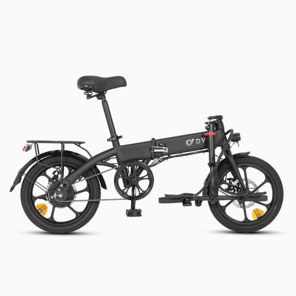 Vélo Électrique DYU A1F PRO 16 Pouces 25km/h - Moteur 250W Batterie 36V7.5Ah Freins à Disque - Noir