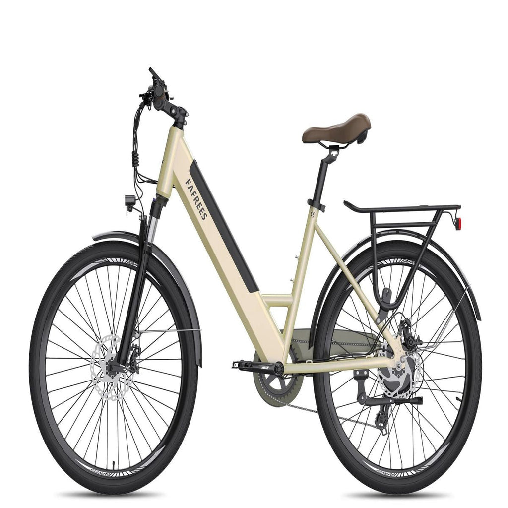 Vélo Électrique FAFREES F26 Pro | 250W 360WH 40KM Autonomie | Freins à Disque | Or