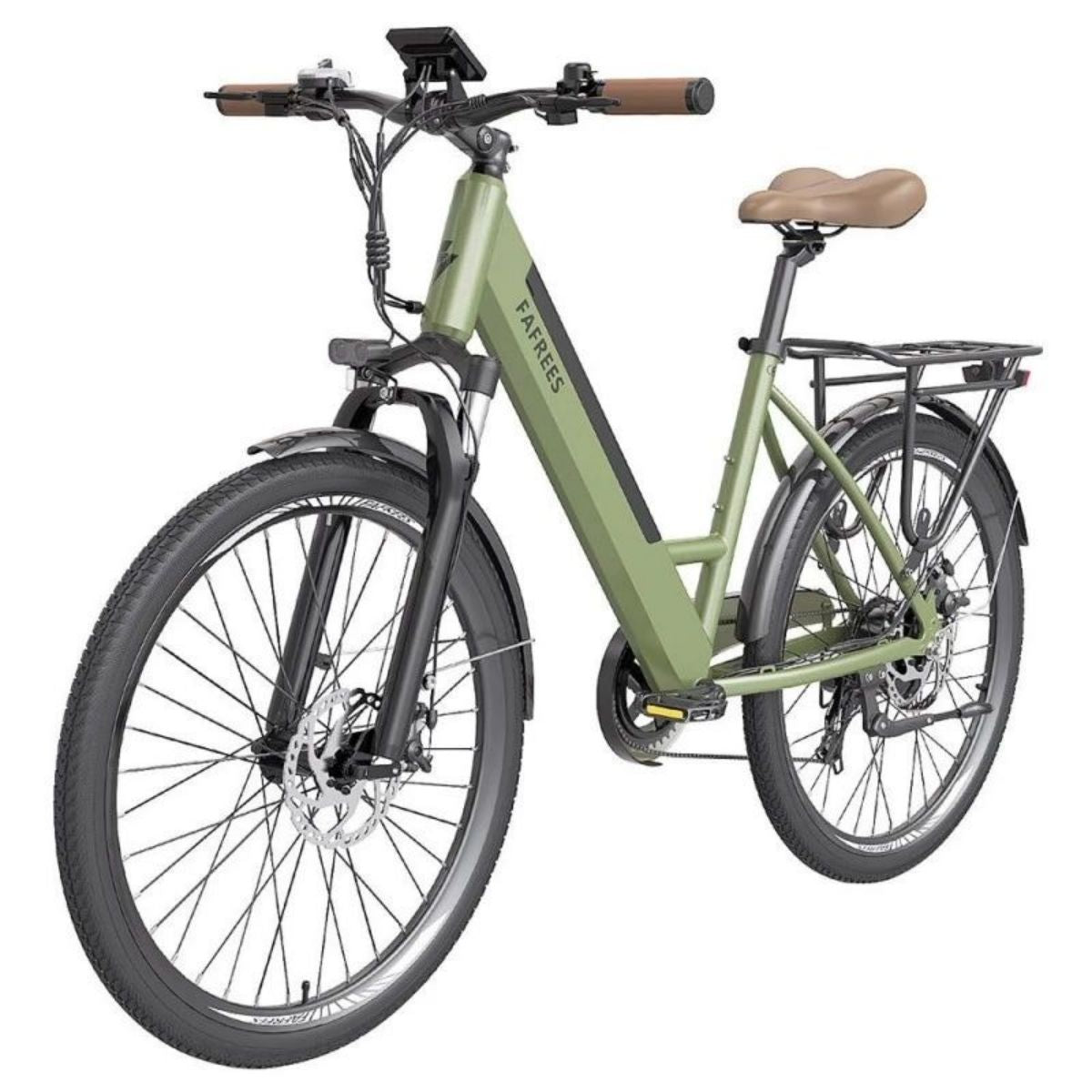 Vélo Électrique FAFREES F26 Pro | 250W 360WH 40KM Autonomie | Freins à Disque | Vert