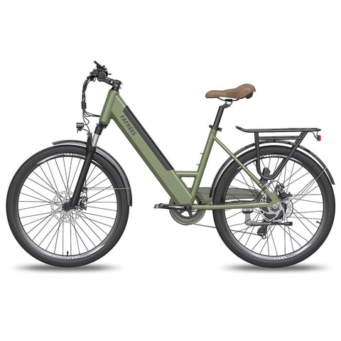 Vélo Électrique FAFREES F26 Pro | 250W 360WH 40KM Autonomie | Freins à Disque | Vert