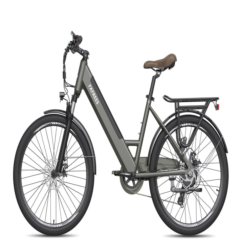 Vélo Électrique FAFREES F26 Pro | 250W 360WH 40KM d'Autonomie | Freins à Disque | Gris
