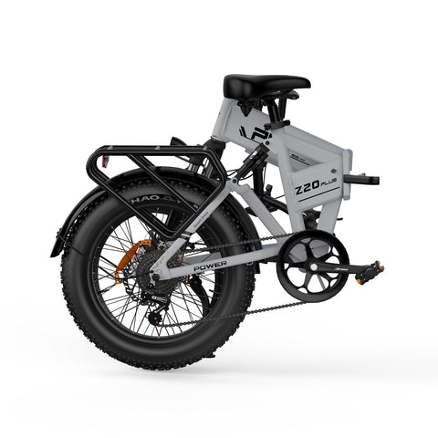 Vélo Électrique PVY Z20 Plus 500 - Moteur 250W Batterie 48V14.5AH Autonomie 100KM Freins à Disque Mécaniques - Gris