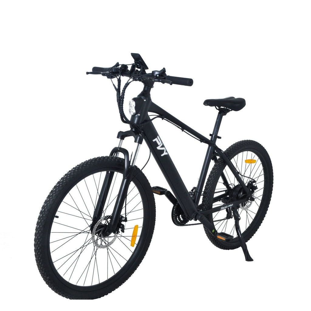 Vélo Électrique PVY H500 Pro - Moteur 250W Batterie 36V10AH Freins à Disque Mécaniques 90KM Autonomie - Noir