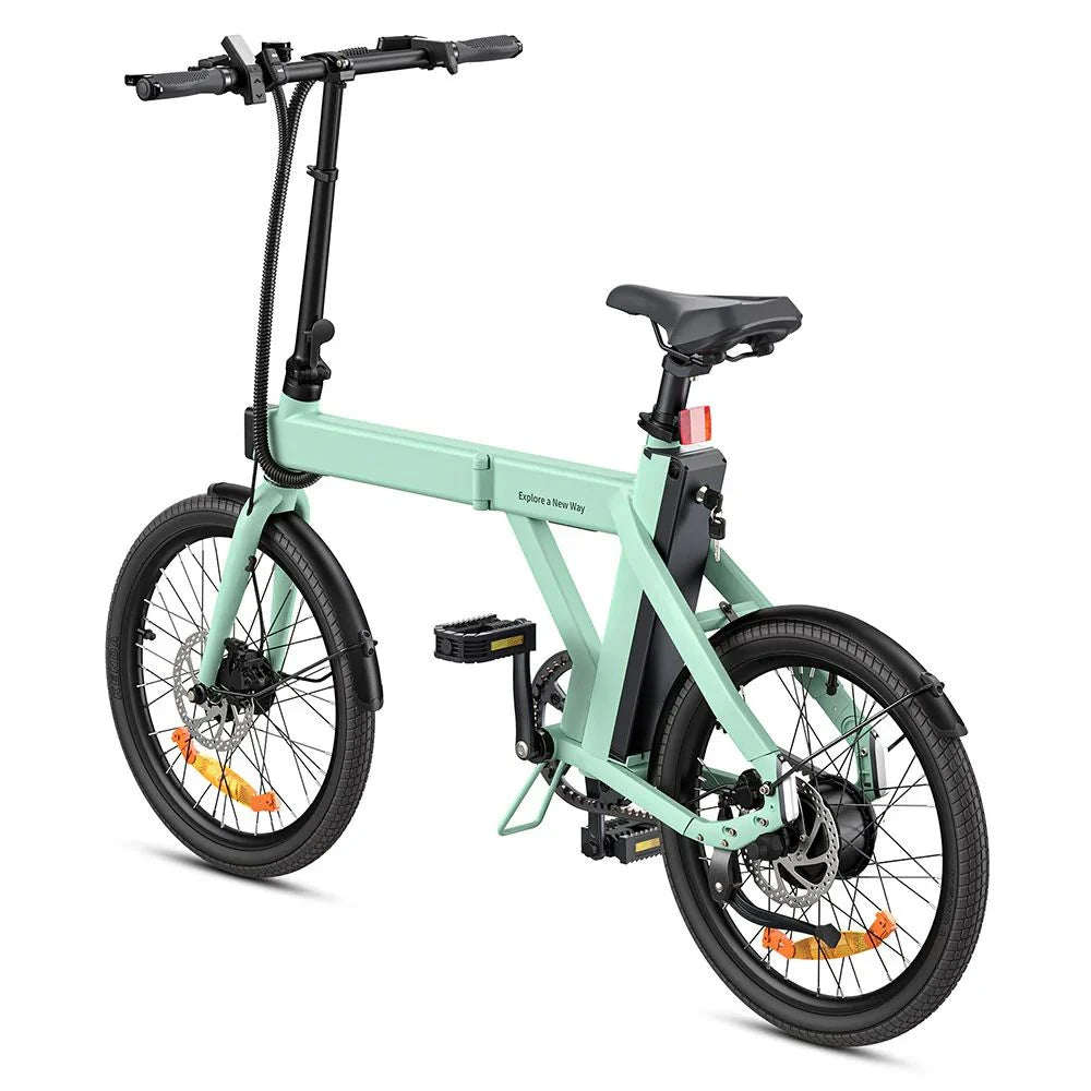 Vélo Électrique Pliant ENGWE P20 - Pneus 20 Pouces Moteur 250W Batterie 36V9.6Ah Autonomie 100KM - Vert
