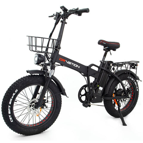 Vélo Électrique DrveTion AT20 - 20*4.0 Pouces Moteur 750W Batterie 48V10Ah Autonomie 35-45KM - Noir Mat