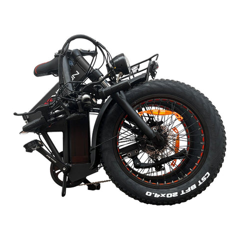 Vélo Électrique DrveTion AT20 - 20*4.0 Pouces Moteur 750W Batterie 48V10Ah Autonomie 35-45KM - Noir Mat