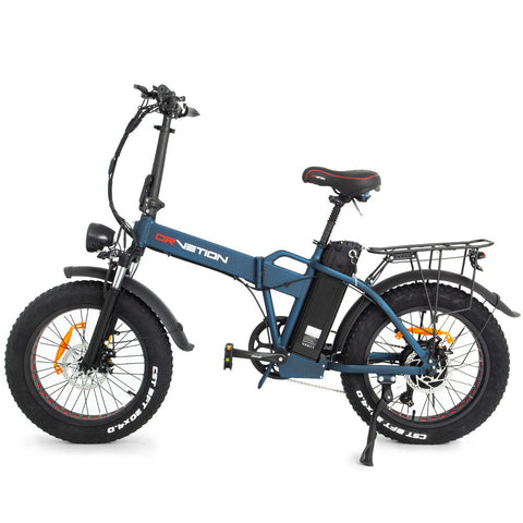 Vélo Électrique DrveTion AT20 - 20*4.0 Pouces Moteur 750W Batterie 48V15Ah Autonomie 55-70KM - Bleu Mat