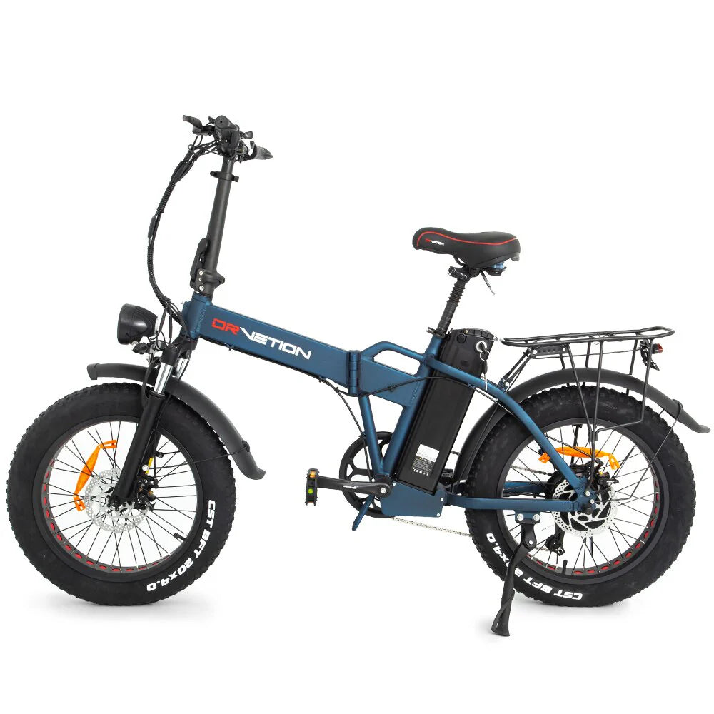 DrveTion AT20 Vélo Électrique - Moteur 750W Batterie 48V20Ah Freins Hydrauliques Roues 20" - Bleu