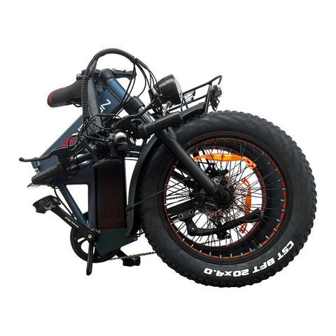 Vélo Électrique DrveTion AT20 - 20*4.0 Pouces Moteur 750W Batterie 48V15Ah Autonomie 55-70KM - Bleu Mat