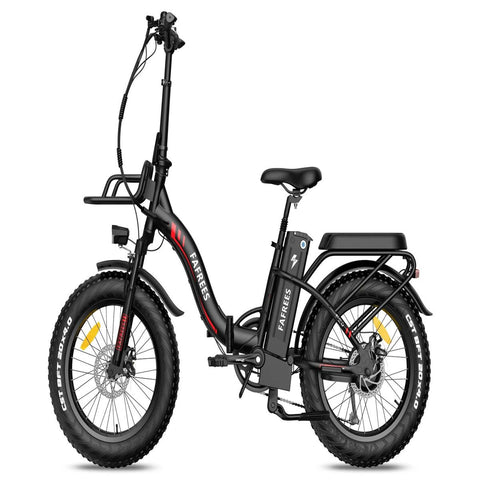 Vélo Électrique FAFREES F20 Max - 500W Batterie 864WH Autonomie 75KM Freins à Disque | Noir