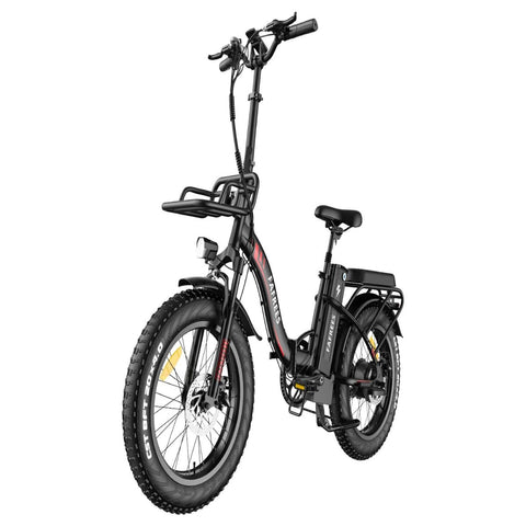Vélo Électrique FAFREES F20 Max - 500W Batterie 864WH Autonomie 75KM Freins à Disque | Noir
