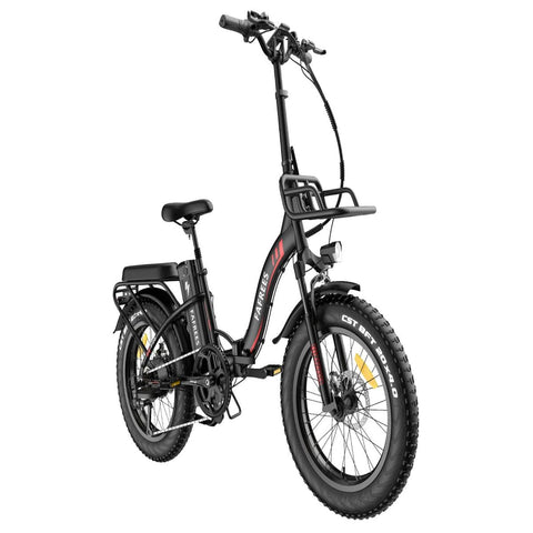 Vélo Électrique FAFREES F20 Max - 500W Batterie 864WH Autonomie 75KM Freins à Disque | Noir