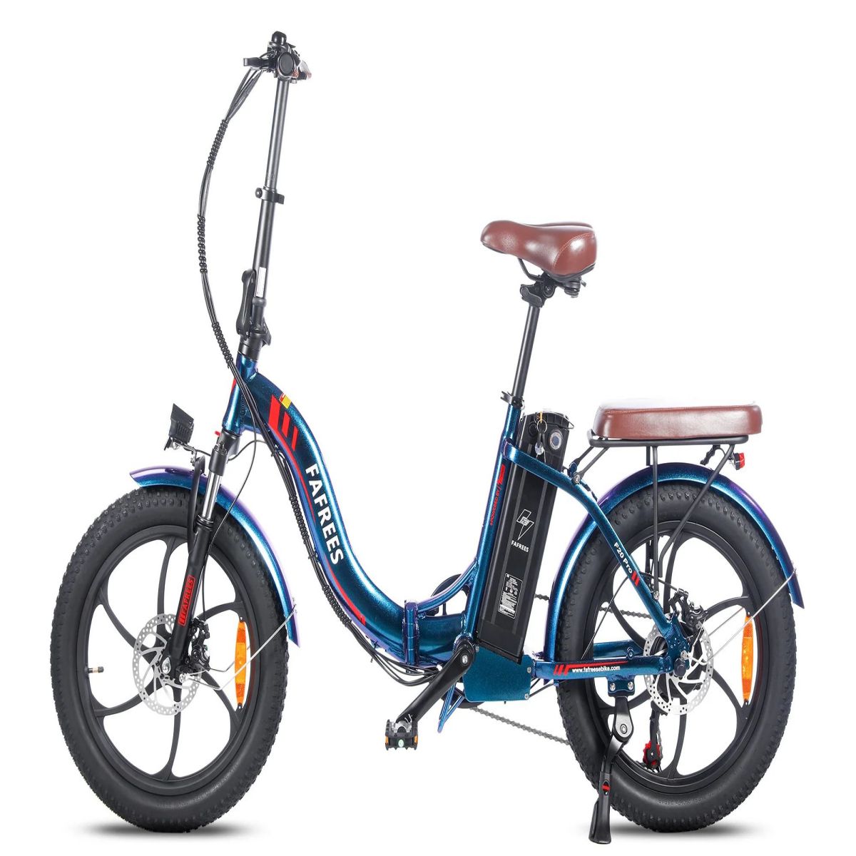 Vélo Électrique FAFREES F20 Light - Moteur 250W Batterie 522WH Autonomie 60KM - Rouge