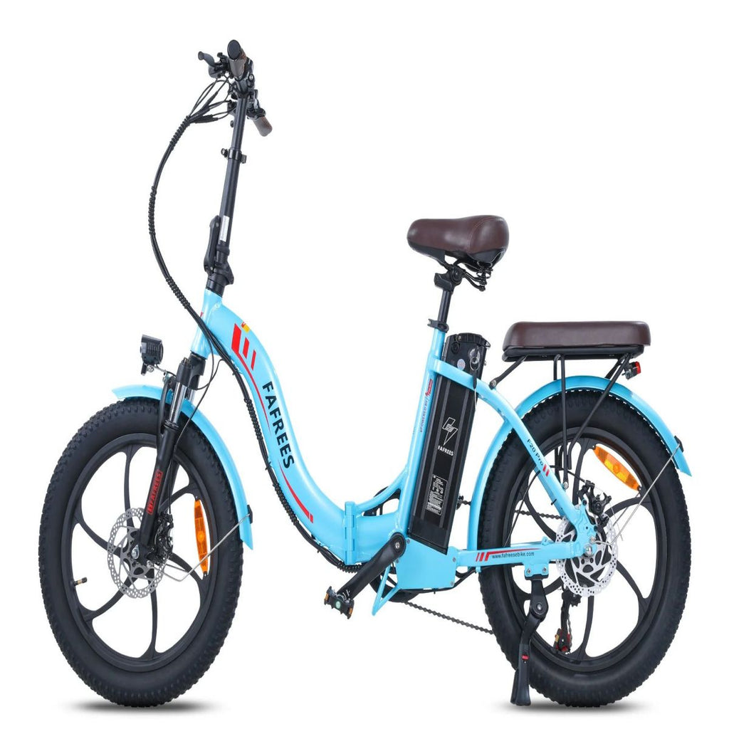 Vélo Électrique FAFREES F20 Pro | Moteur 250W Batterie 648WH Autonomie 80KM | Lac bleu