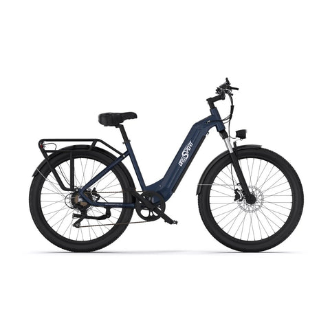 ONESPORT OT05 Vélo Électrique - 27.5" Roues 250W Moteur 36V18.2Ah Batterie 60KM Autonomie Frein à Disque - Bleu