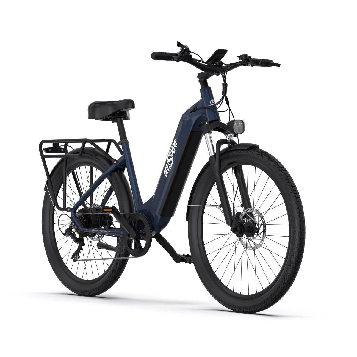 ONESPORT OT05 Vélo Électrique - 27.5" Roues 250W Moteur 36V18.2Ah Batterie 60KM Autonomie Frein à Disque - Bleu