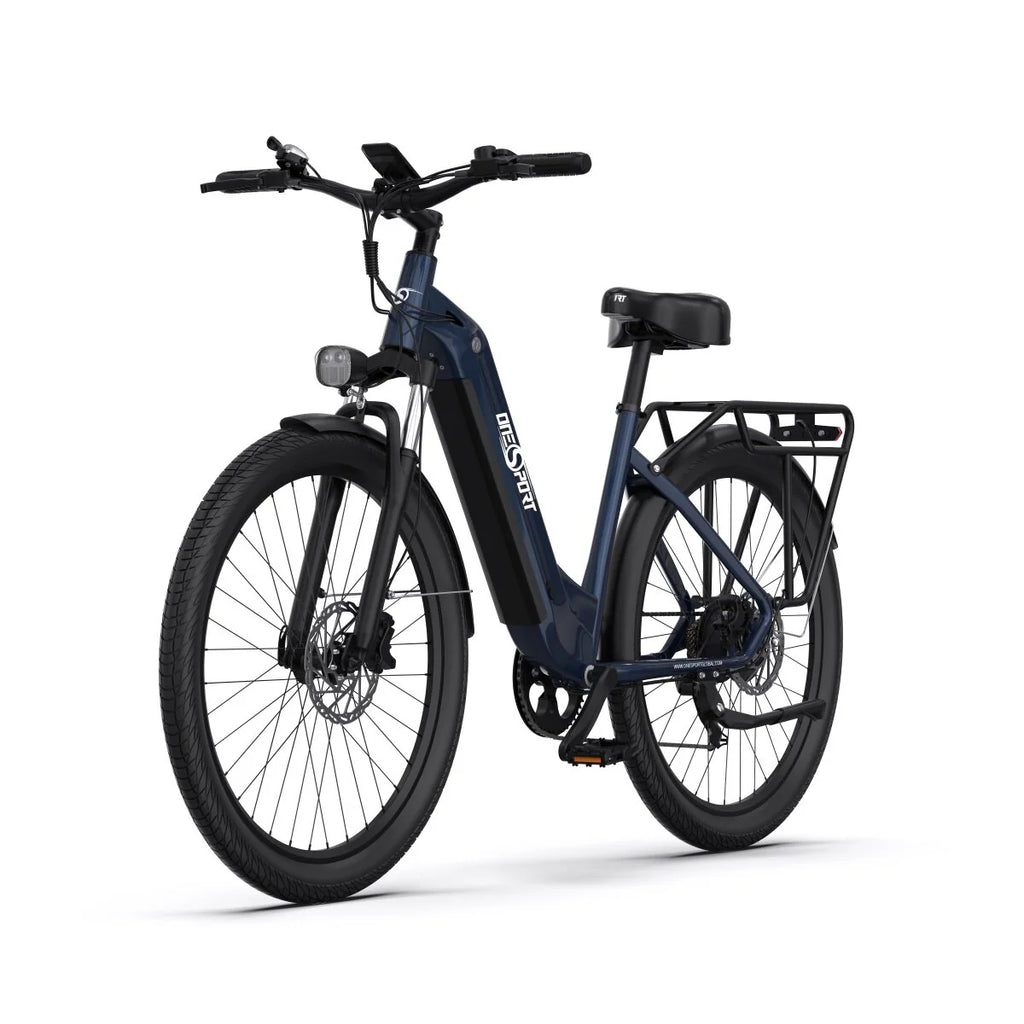 ONESPORT OT05 Vélo Électrique - 27.5" Roues 250W Moteur 36V18.2Ah Batterie 60KM Autonomie Frein à Disque - Bleu
