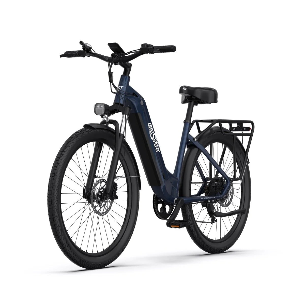 ONESPORT OT05 Vélo Électrique - 27.5" Roues 250W Moteur 36V18.2Ah Batterie 60KM Autonomie Frein à Disque - Bleu