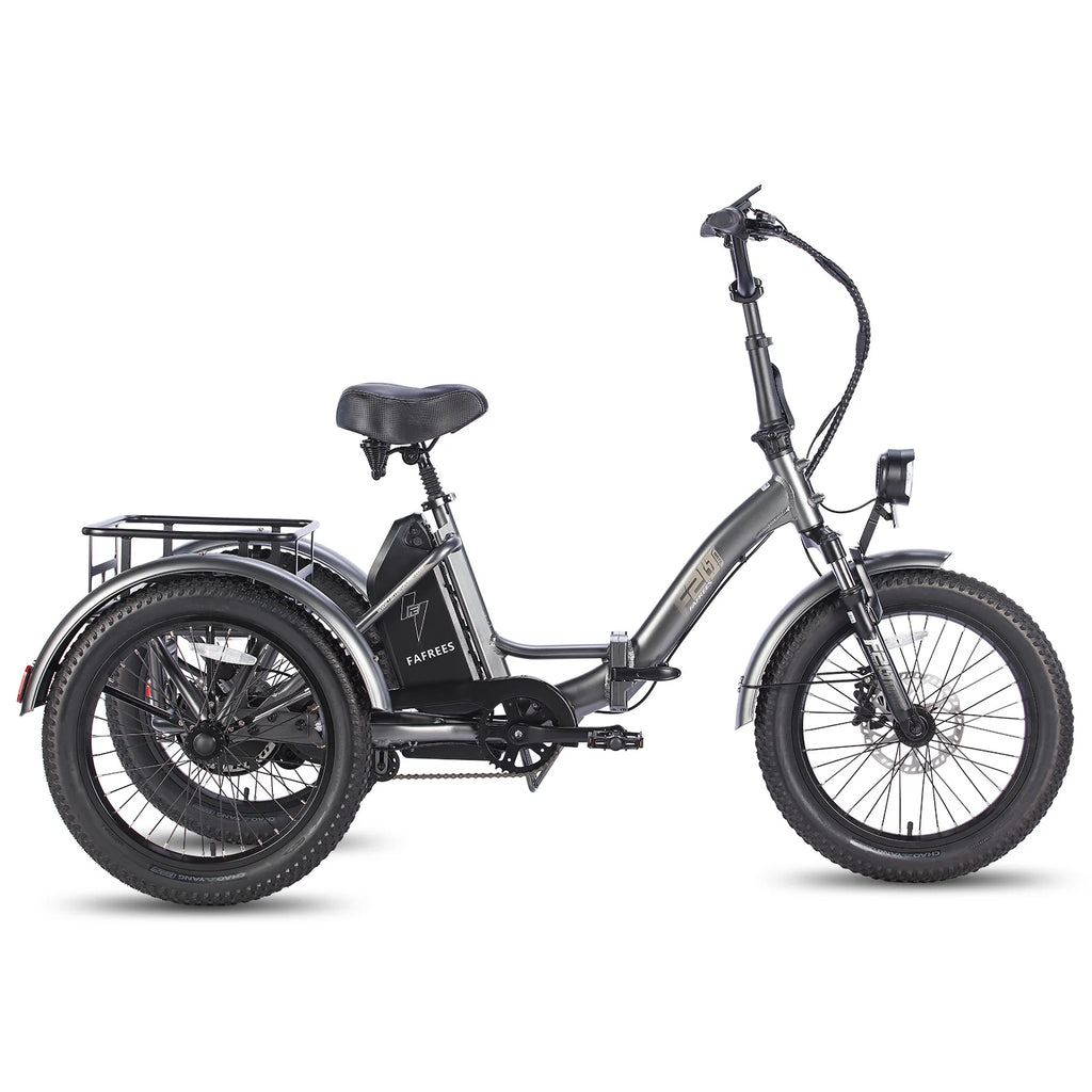 FAFREES F20 Mate Vélo Électrique - Moteur 500W Batterie 48V18.2AH Assisted Autonomie 110KM Freins Hydrauliques - Gris