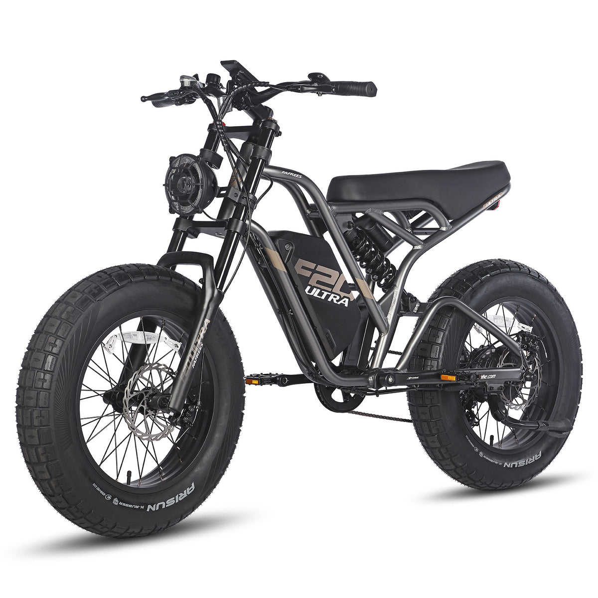Vélo électrique FAFREES F20 Ultra - Moteur 750W Batterie 48V25AH Assisted Autonomie 140KM Frein à Disque Mécanique - Noir Rouge