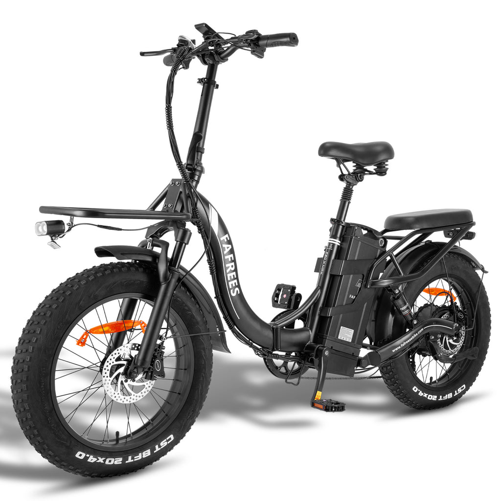 Vélo électrique FAFREES F20 X-MAX - Moteur 750W Batterie 48V30AH Assisted Autonomie 180KM Frein à Disque Hydraulique - Noir