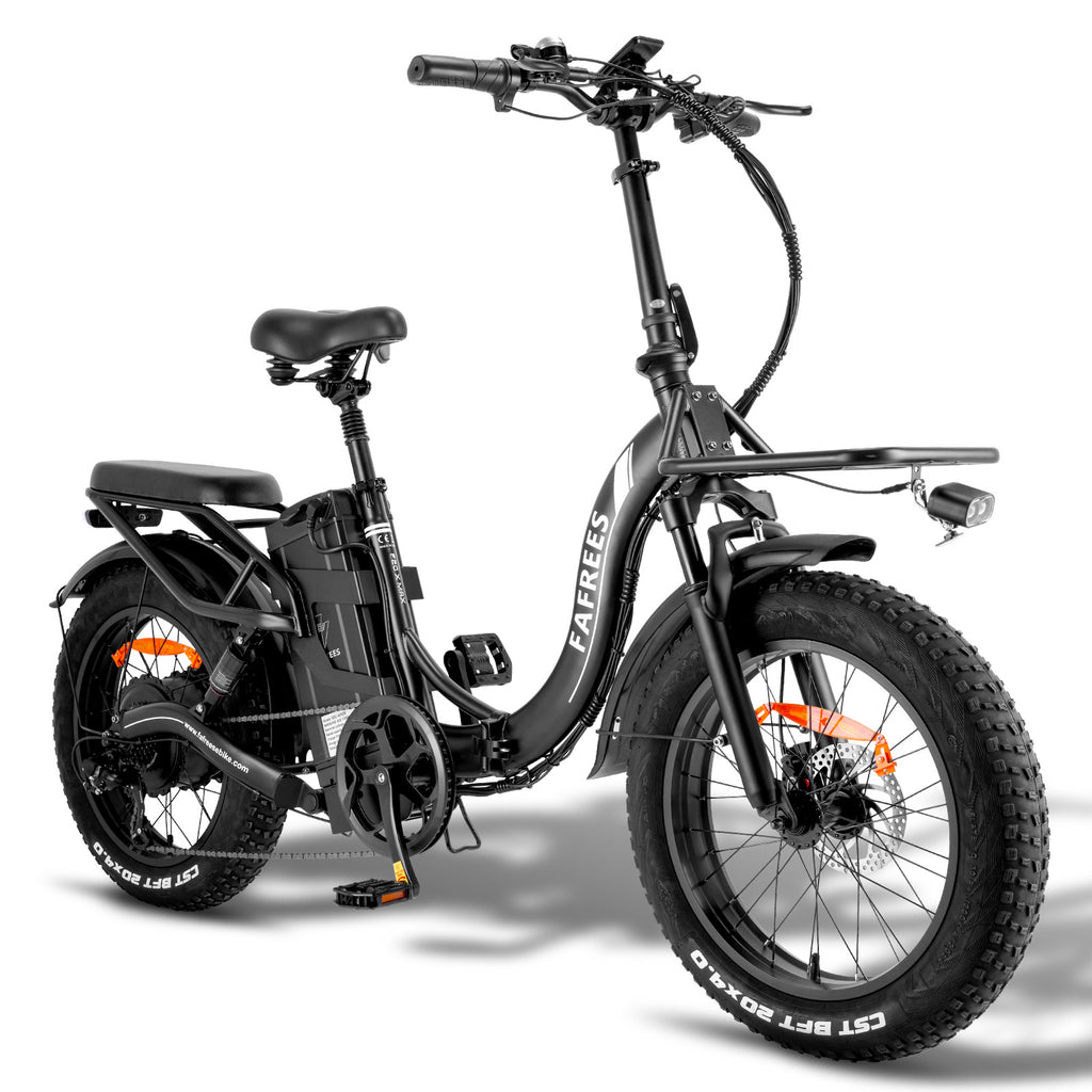 Vélo électrique FAFREES F20 X-MAX - Moteur 750W Batterie 48V30AH Assisted Autonomie 180KM Frein à Disque Hydraulique - Noir