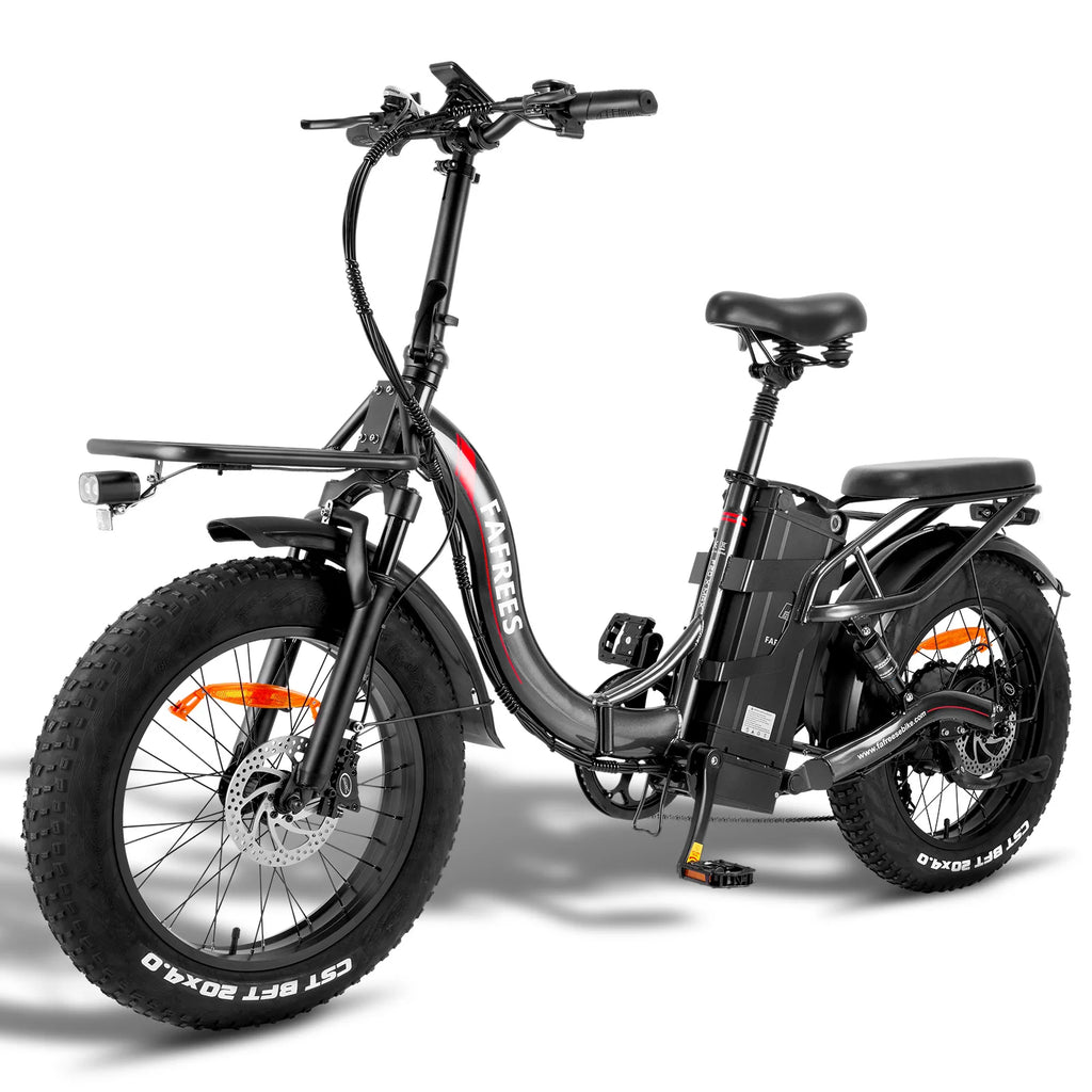 Vélo électrique FAFREES F20 X-MAX - Moteur 750W Batterie 48V30AH Assisted Autonomie 180KM Frein à Disque Hydraulique - Gris