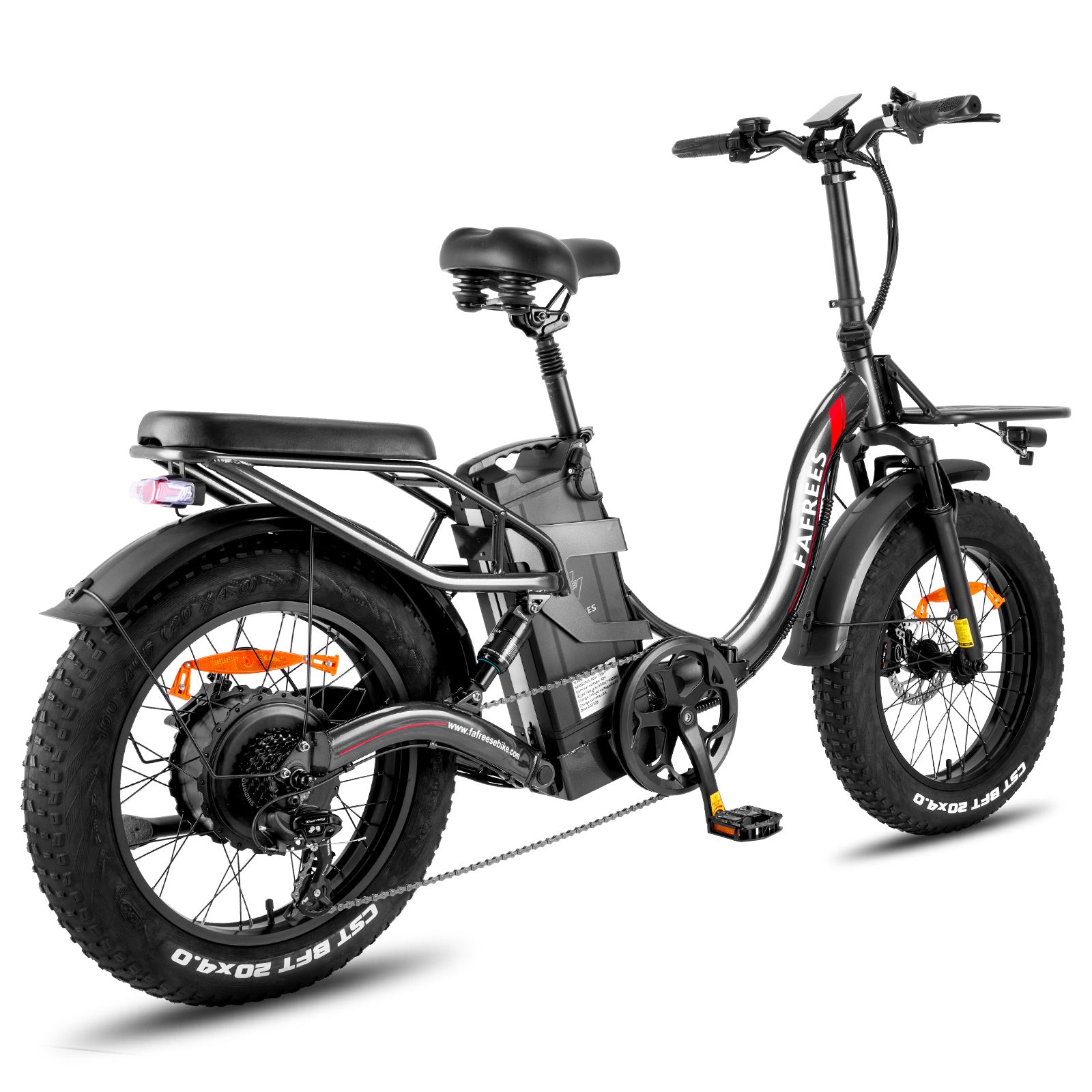 Vélo électrique FAFREES F20 X-MAX - Moteur 750W Batterie 48V30AH Assisted Autonomie 180KM Frein à Disque Hydraulique - Gris