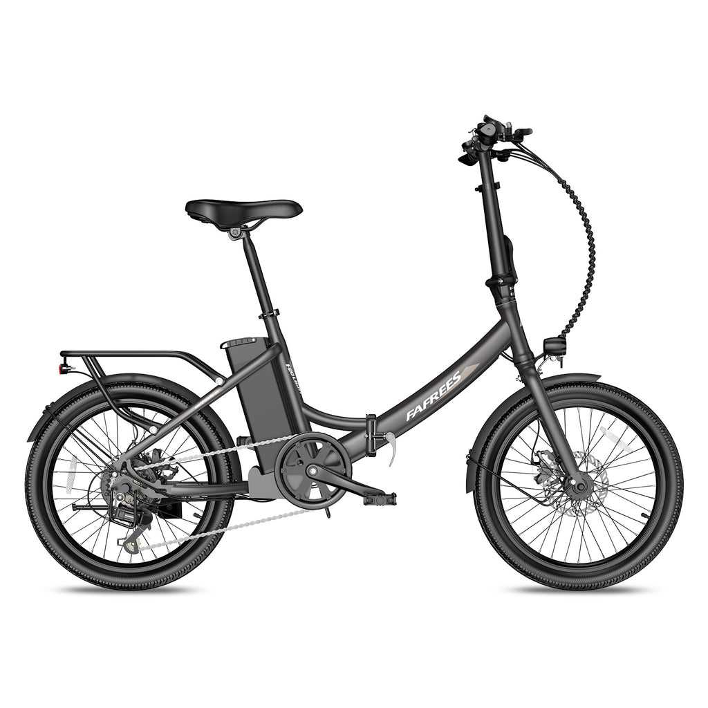 Vélo électrique FAFREES F20 Light - Moteur 250W Batterie 36V16.75Ah Assisted Autonomie 130KM Frein à Disque Mécanique - Noir