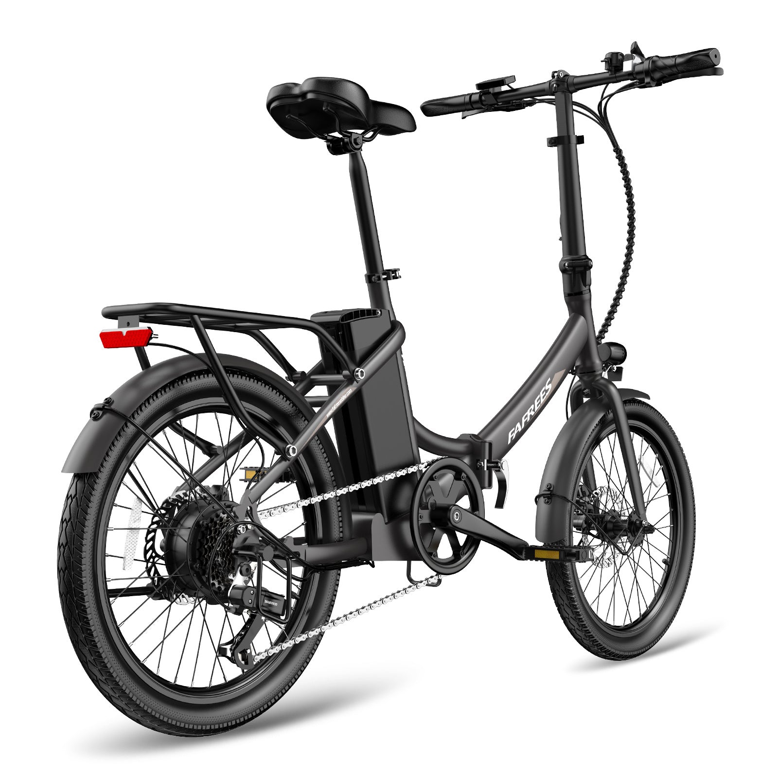 Vélo électrique FAFREES F20 Light - Moteur 250W Batterie 36V16.75Ah Assisted Autonomie 130KM Frein à Disque Mécanique - Noir
