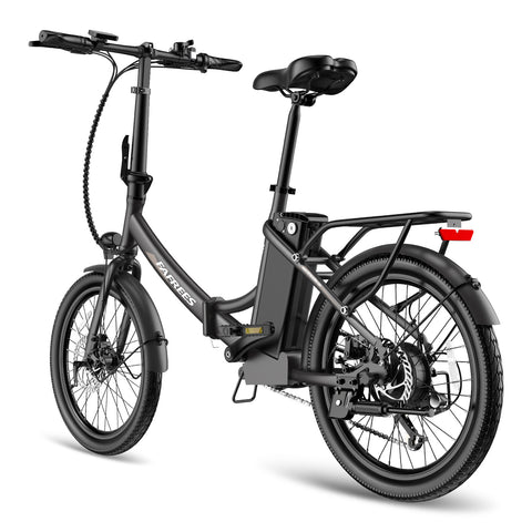 Vélo électrique FAFREES F20 Light - Moteur 250W Batterie 36V16.75Ah Assisted Autonomie 130KM Frein à Disque Mécanique - Noir
