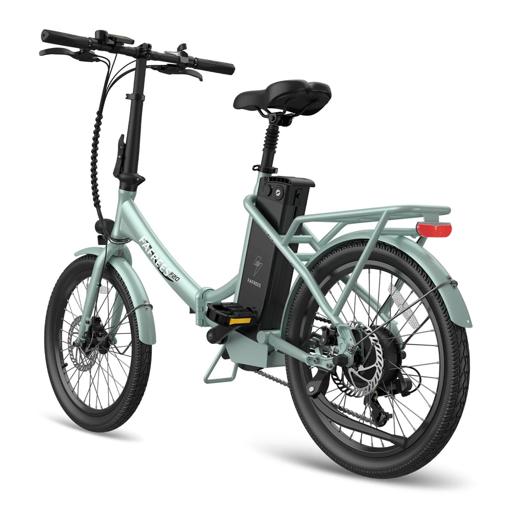 Vélo électrique FAFREES F20 Lasting - Moteur 250W Batterie 36V18.2Ah Assisted Autonomie 120KM Frein à Disque Mécanique - Vert