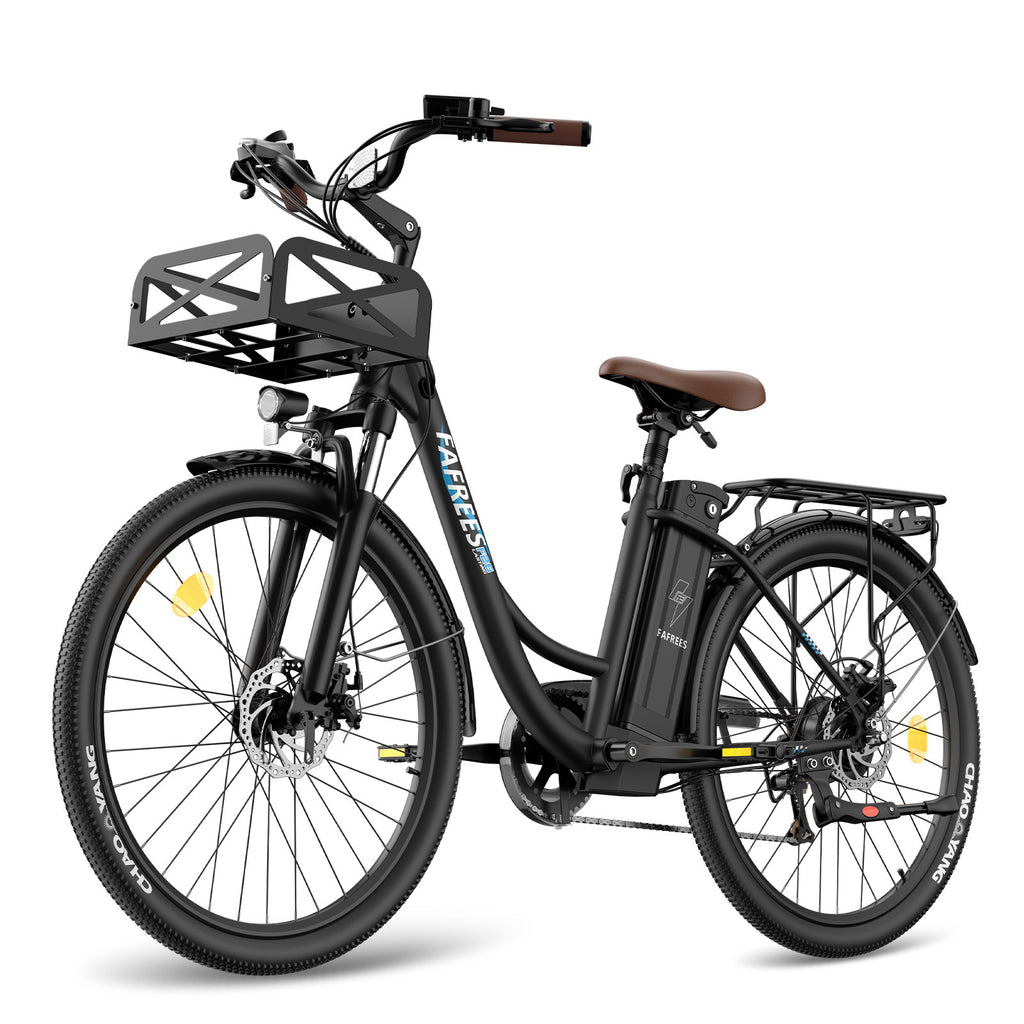 Vélo électrique FAFREES F26 Lasting - Moteur 250W Batterie 36V20.3Ah Assisted Autonomie 160KM Frein à Disque Mécanique - Noir