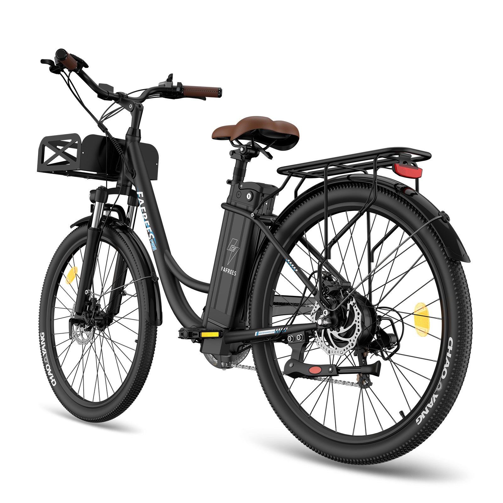 Vélo électrique FAFREES F26 Lasting - Moteur 250W Batterie 36V20.3Ah Assisted Autonomie 160KM Frein à Disque Mécanique - Noir